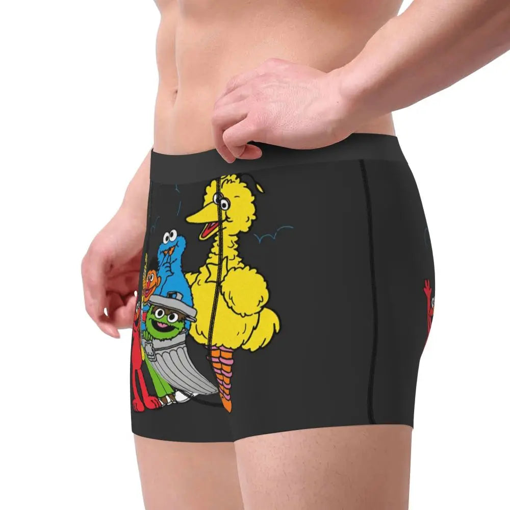 Cookie Monster Boxer Shorts by MINISO