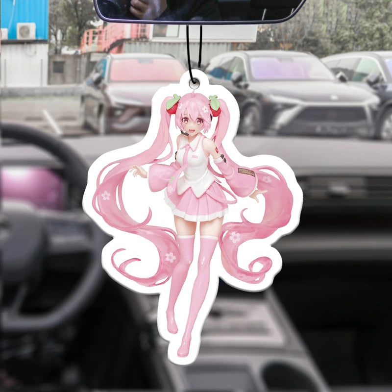 Japanese Anime Cartoon Girl Car Aromatherapy Pendant