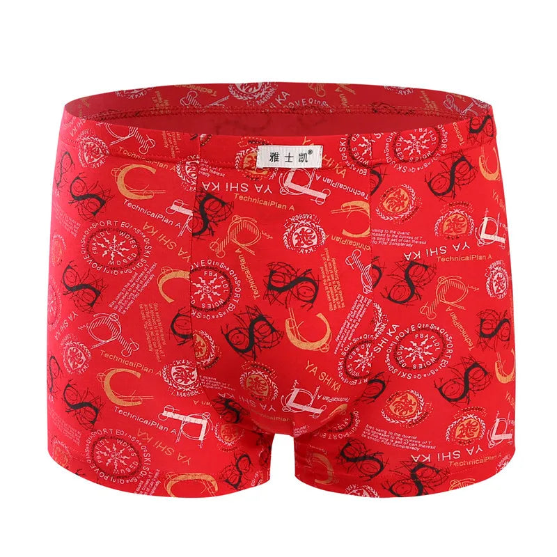 Bamboo Fiber Boxer Shorts for Men L-5XL
