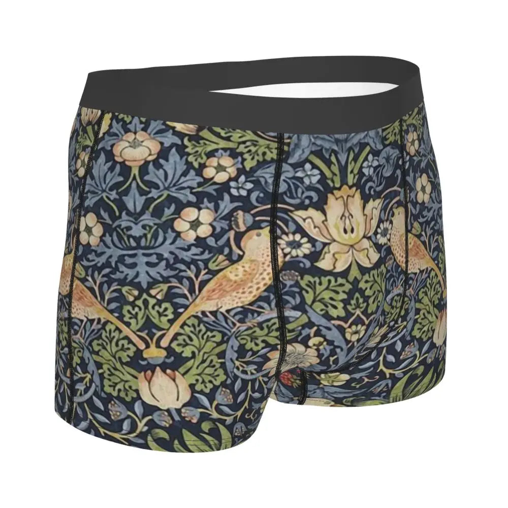 Breathable Cotton Polyester Boxer Shorts for Men