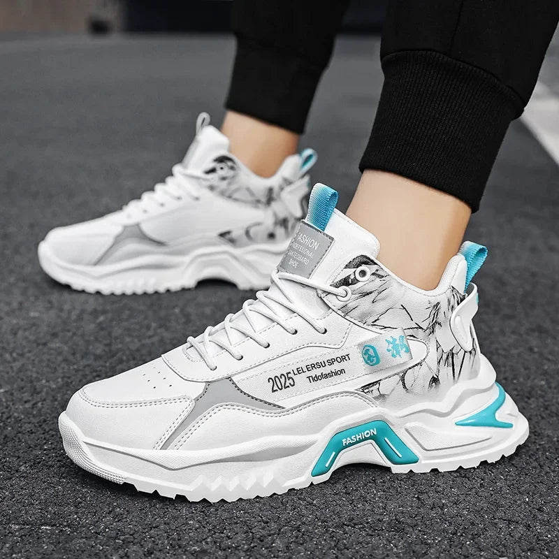2024 Men’s Breathable Platform Running Sneakers