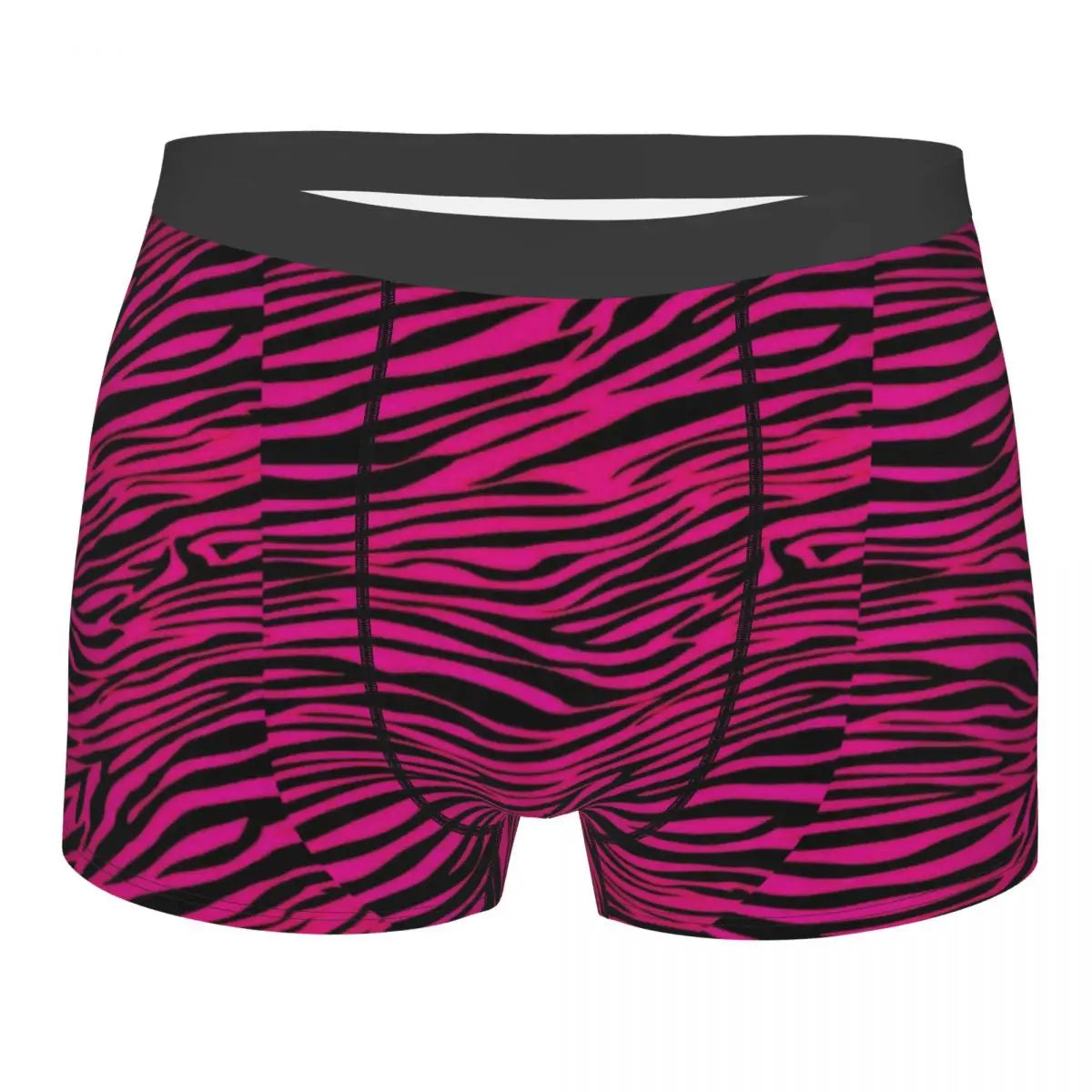 Zebra Star Skull Print Boxer Shorts for Men