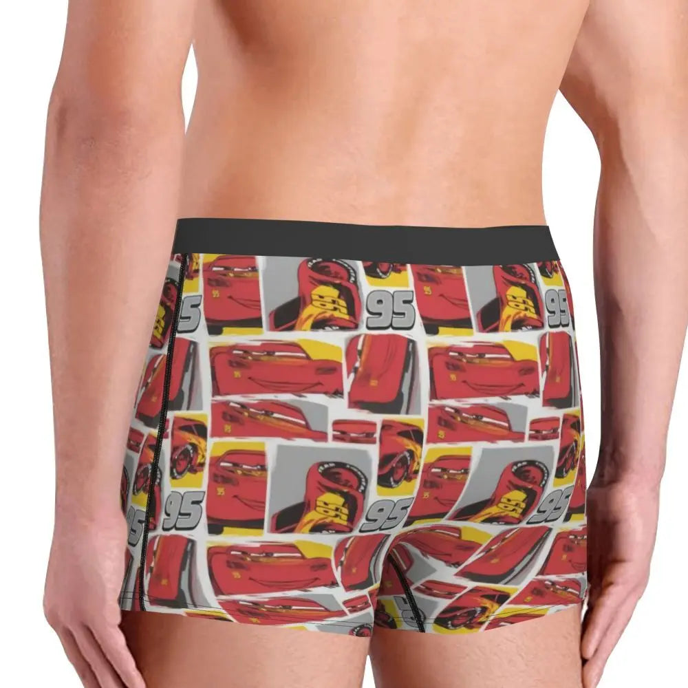 Lightning McQueen Cars Boxer Shorts for Men