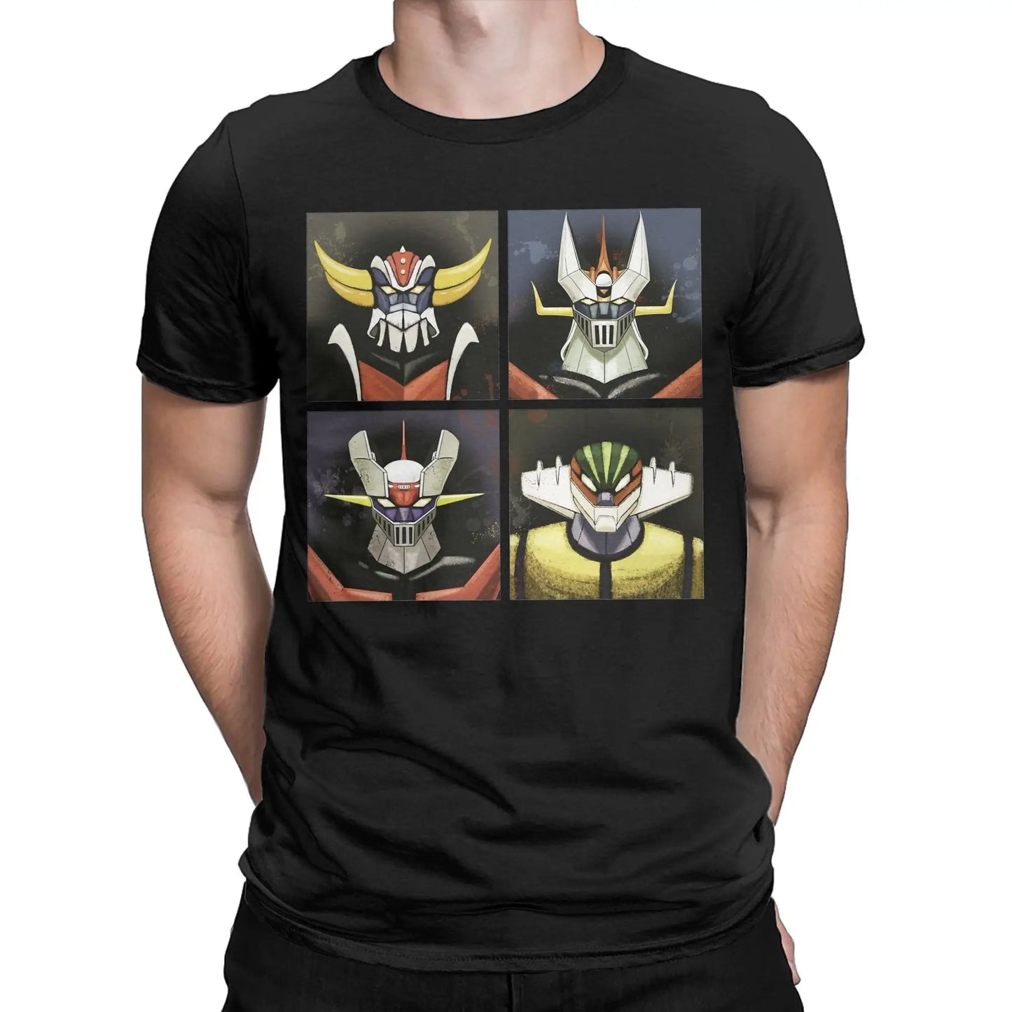 Go Nagai Tribute Grandizer Jeeg Mazinger Z Great Mazinger T-Shirt