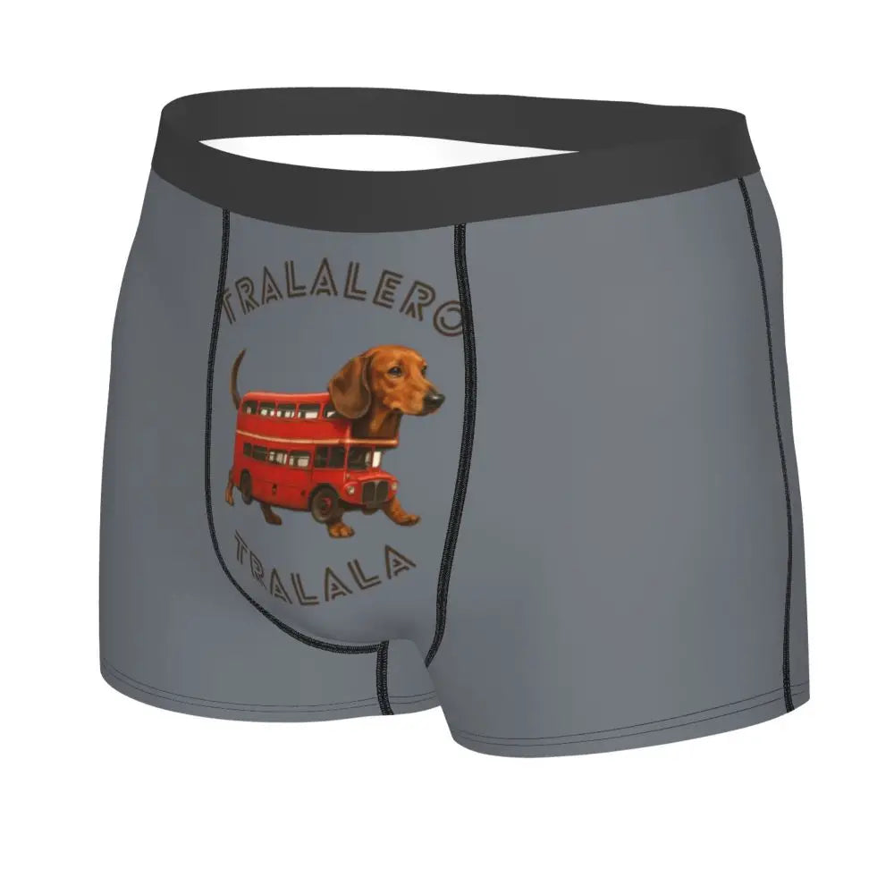 Men's Boxer Shorts Brr Brr Patapim Funny Italian Brainrot