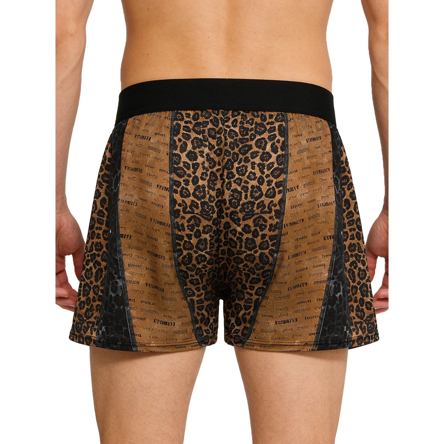 Mens Boxer Shorts Loose Fit Pajamas Multi-Function