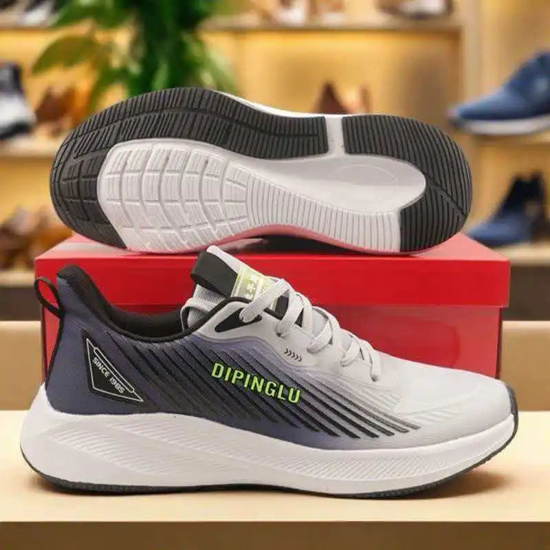 WOSHI Breathable Lightweight Running Shoes for Men Big Size