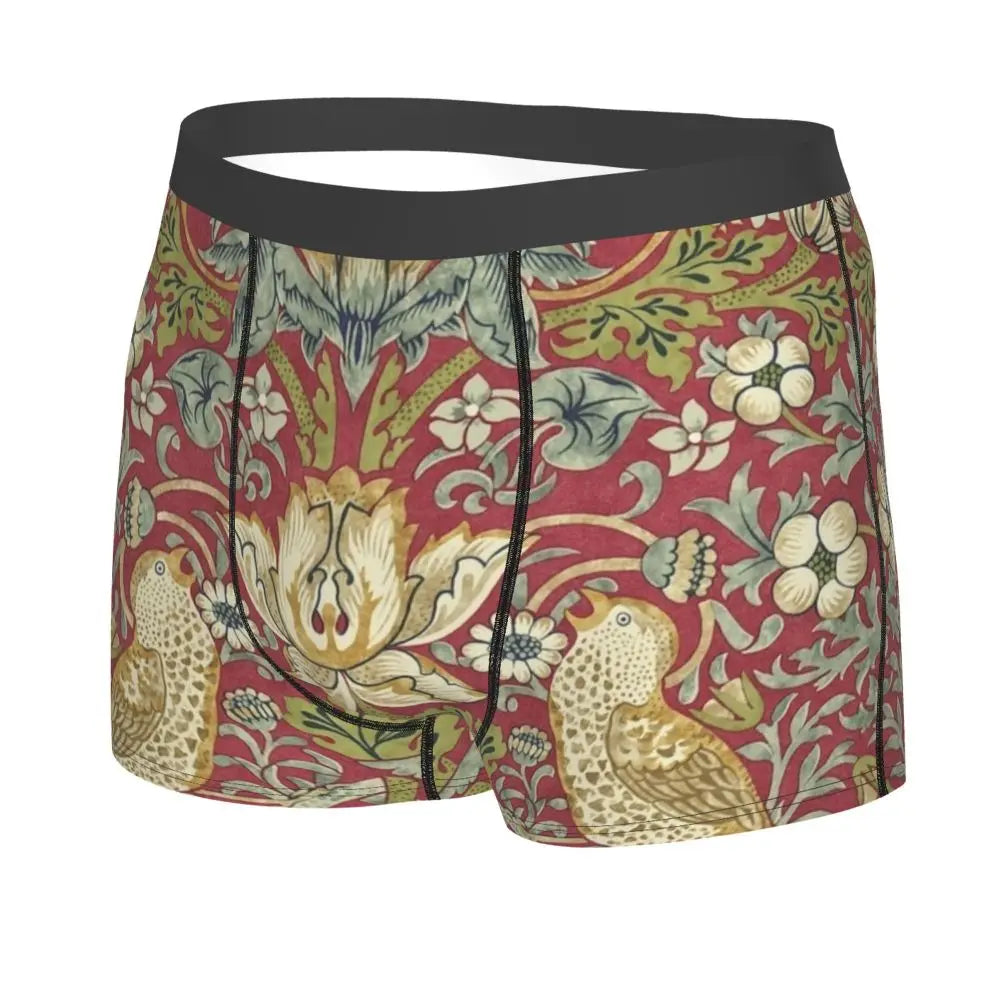 Breathable Cotton Polyester Boxer Shorts for Men