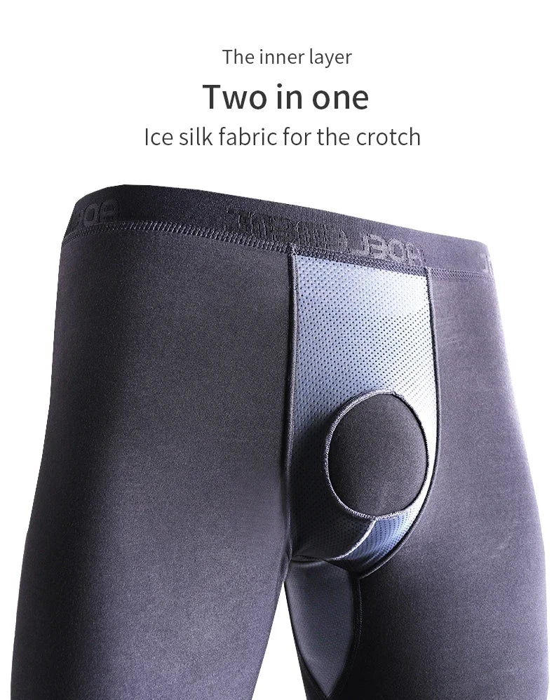 Thin Cotton Long Johns Men's Thermal Underwear