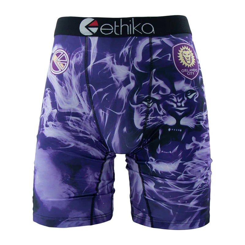 ETHIKA Men Underwear Boxers 1Pcs Breathable Mesh  Swimming Underpants