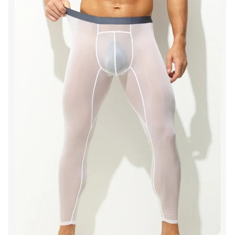 Ultra-thin Transparent Thermal Underwear Bottoms