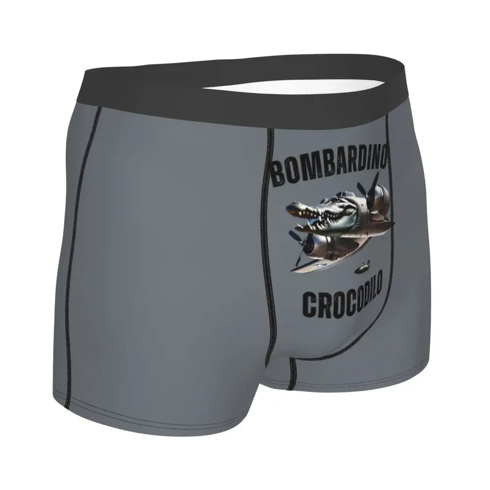 Men's Boxer Shorts Brr Brr Patapim Funny Italian Brainrot