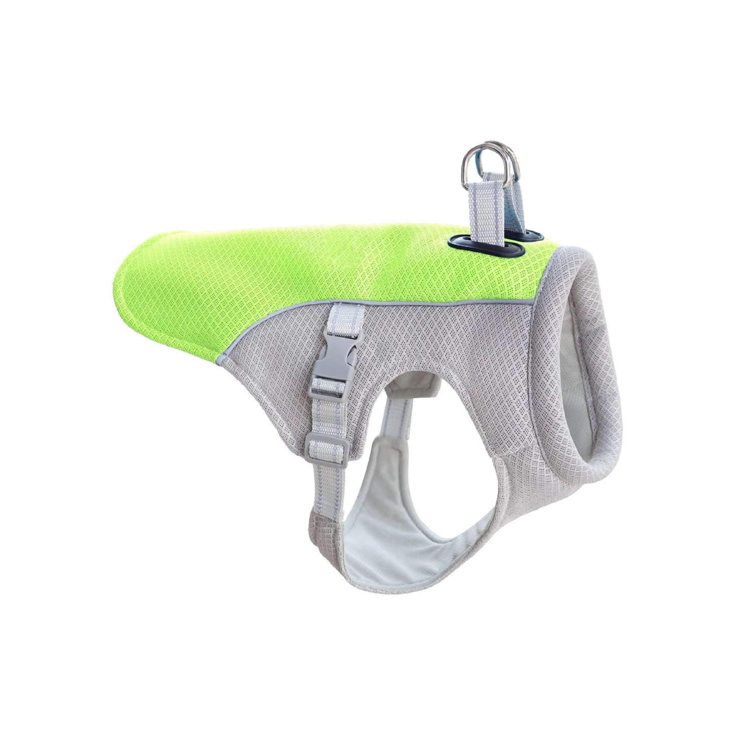 Summer Dog Cooling Vest Breathable Polyester for Outdoor Use