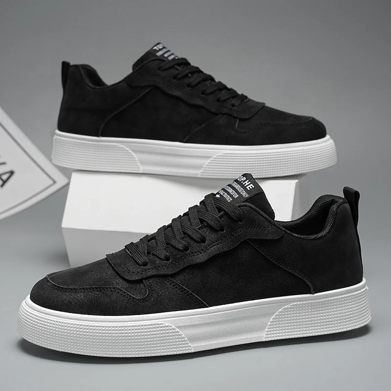 Men's Low-Top Sports Shoes in Green Black Red