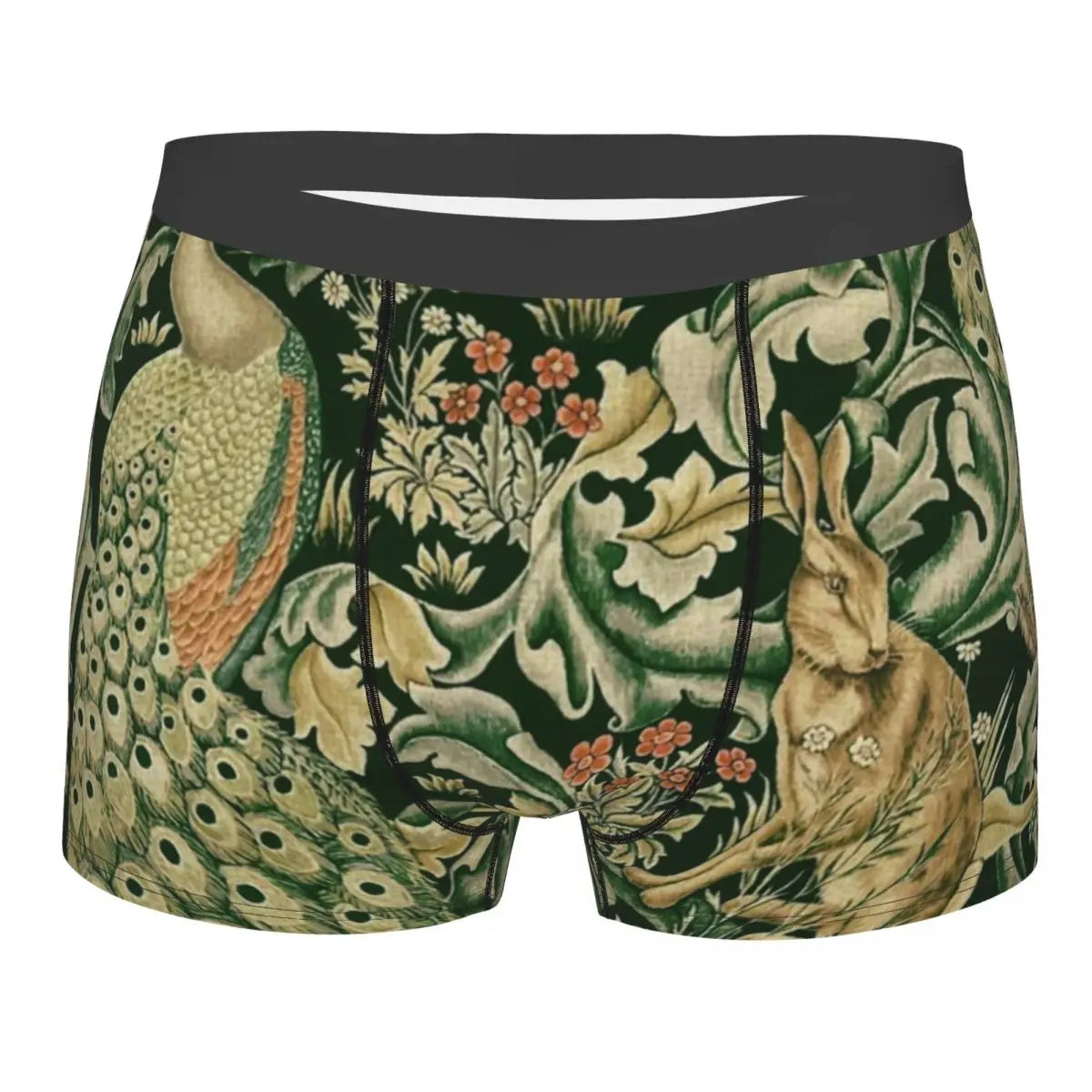 Breathable Cotton Polyester Boxer Shorts for Men