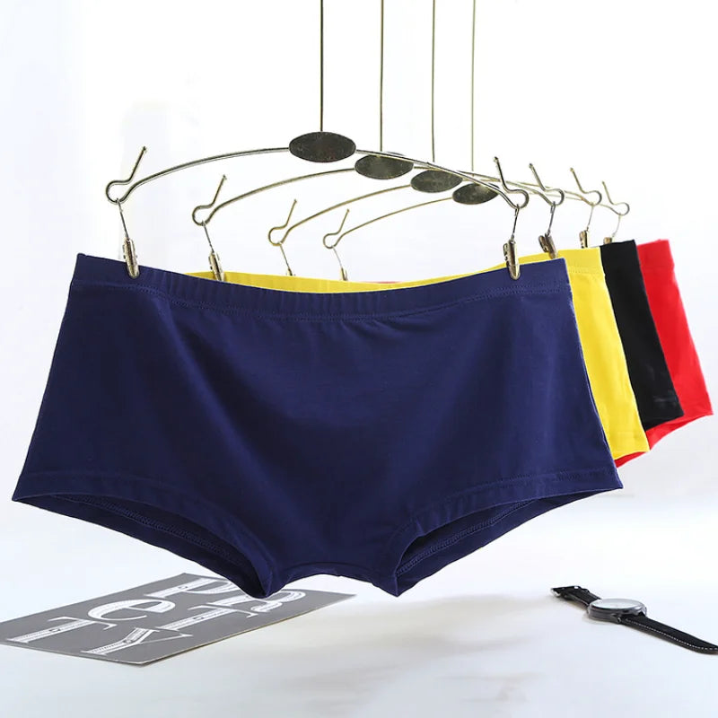 Men's Low Rise Breathable Boxer Shorts for Summer Sports