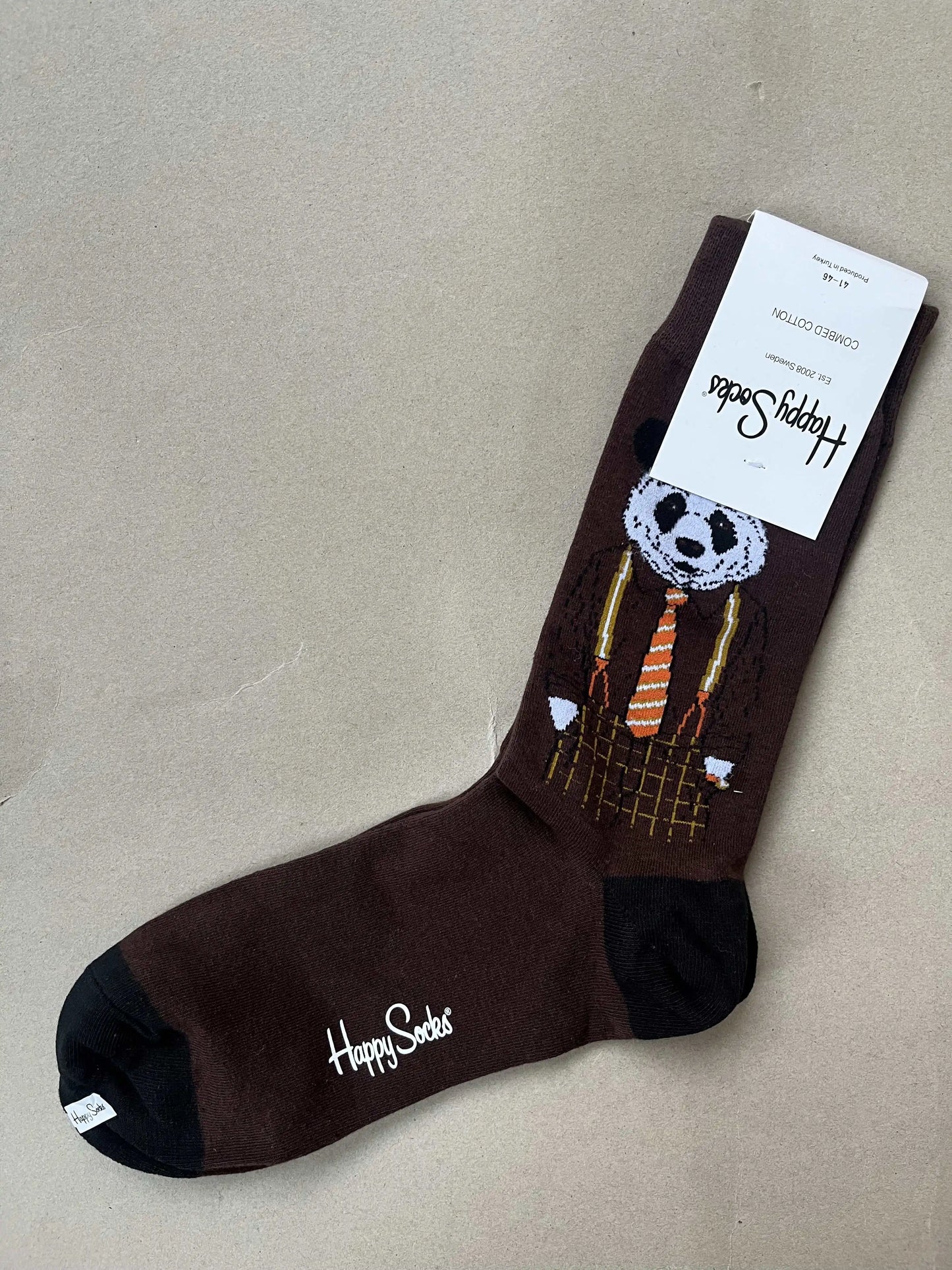 Men's Graphic Print Fun Happy Socks Casual Crew Dress Socks 41-46