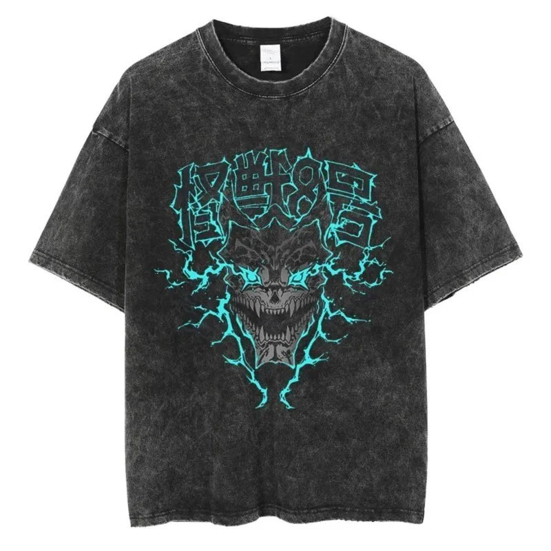 Anime Kaiju No 8 Graphic T-Shirt for Men