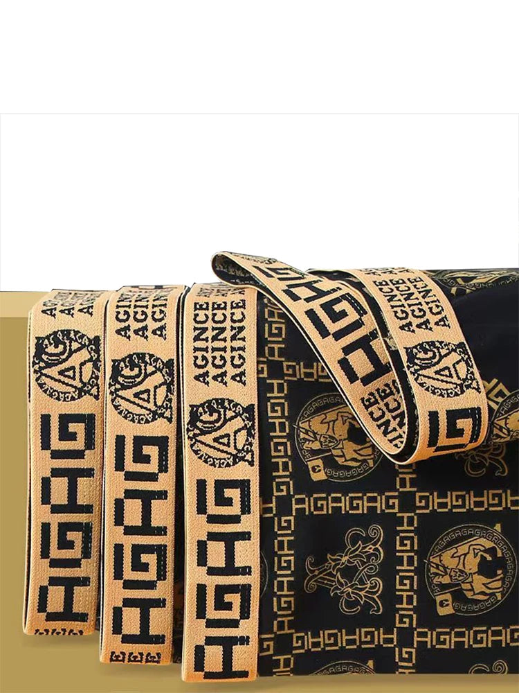 4pcs/set Men's Underwear Fashionable Boxer Antibacterial Men Boxershorts