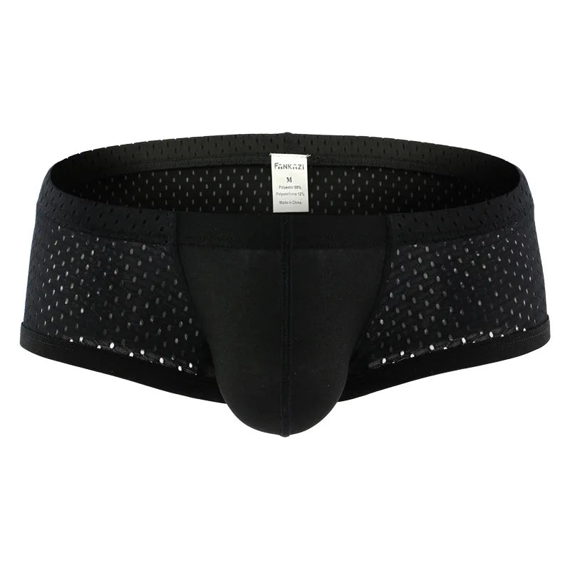 Men's Boxer Shorts Breathable Quick Dry Polyester Underwear