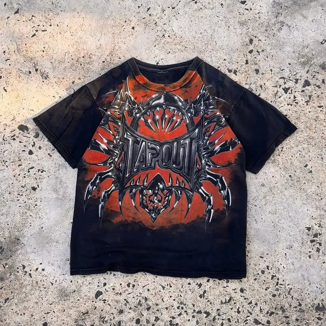 Y2k Skull Oversized T-Shirt for Men