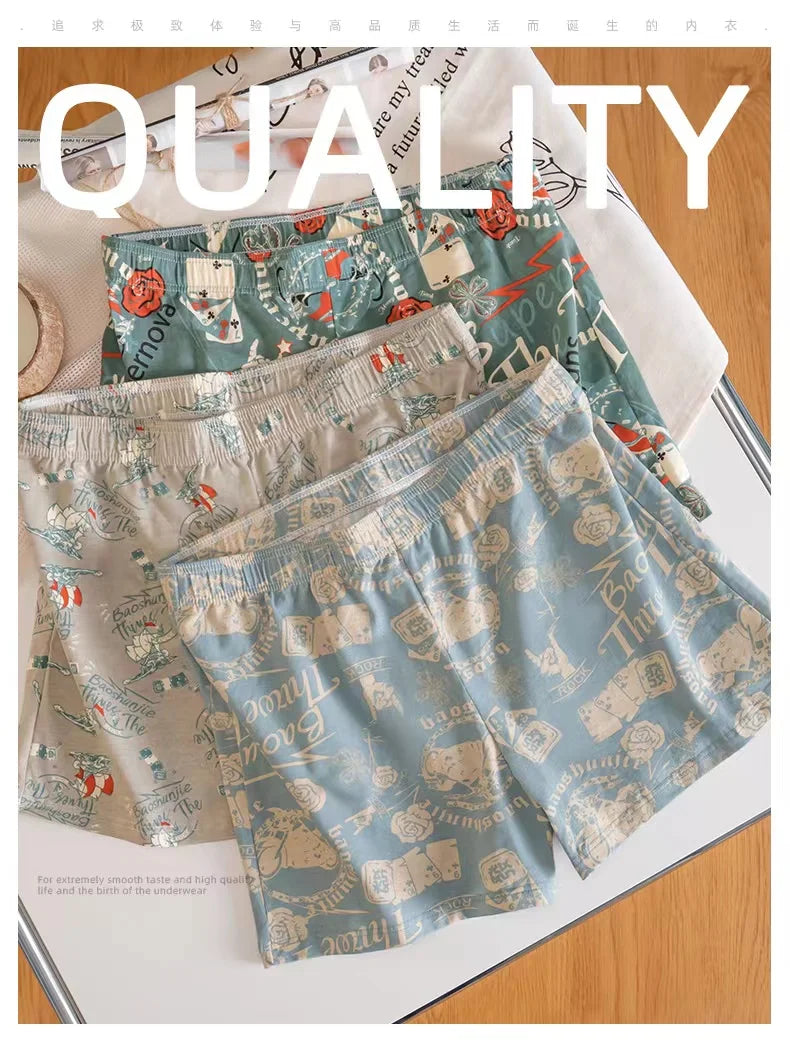 1Pcs Mens Aro Pants Cotton Boxers Shorts