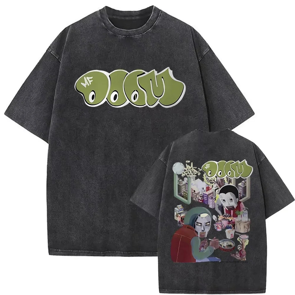 Mf Doom Graphic Print T-Shirt for Men and Women