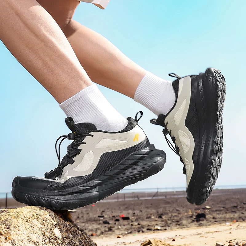 Men's Breathable Mesh Hiking Shoes for Outdoor Sports