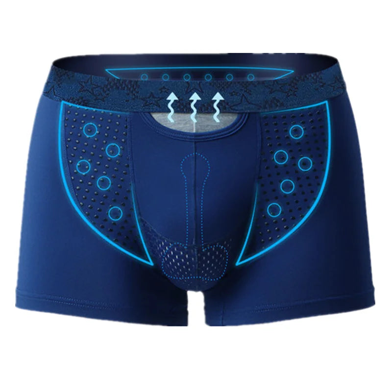 Men's Modal Boxer Shorts in Indigo