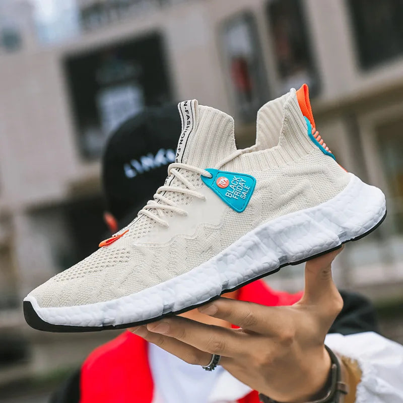Men's Lightweight Mesh Jogging Running Shoes