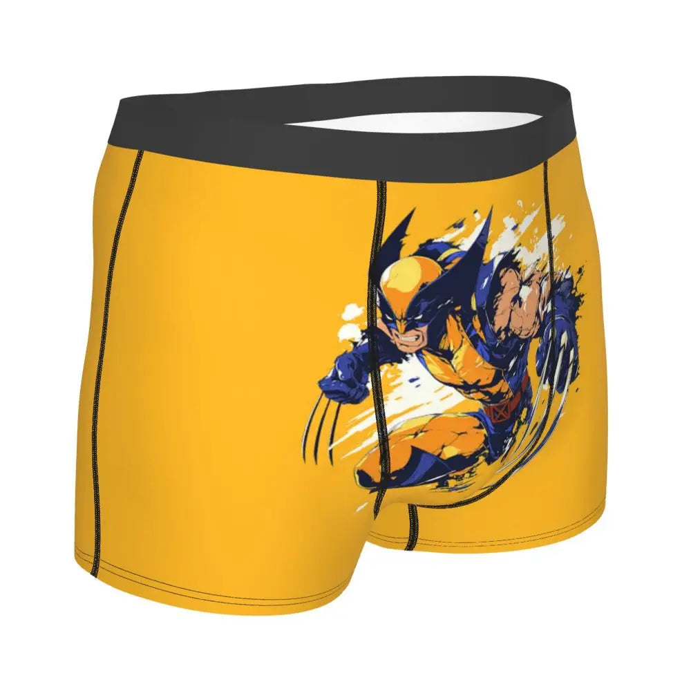 Deadpool Boxer Shorts for Men - Lycra Polyester Blend
