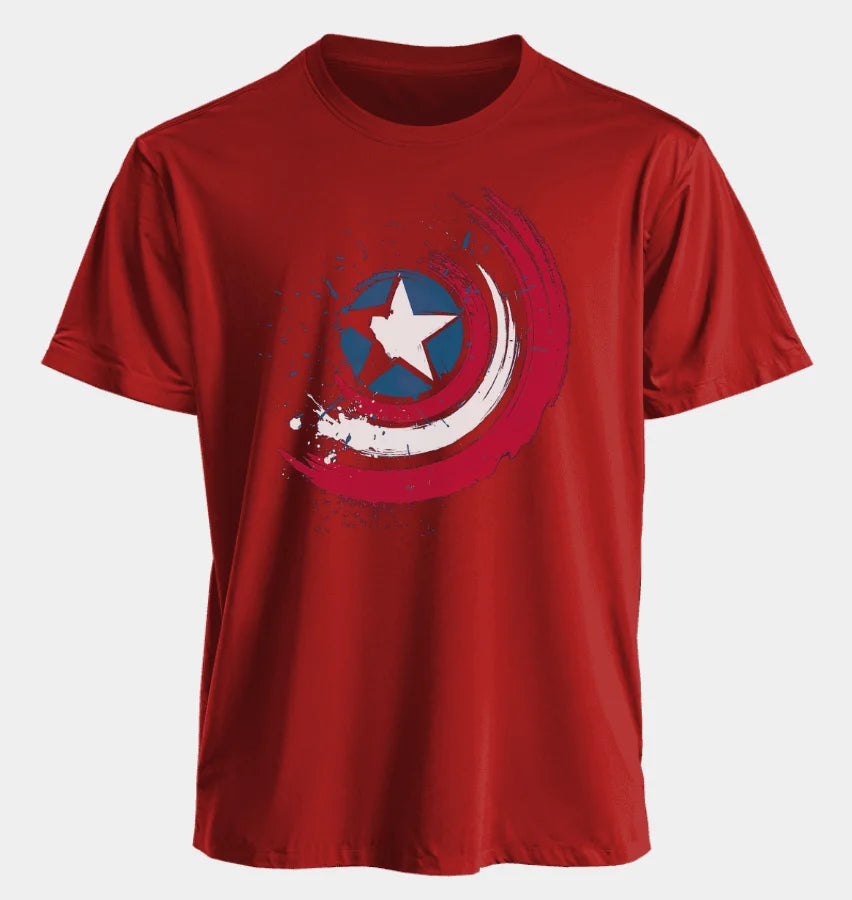 MARVEL Captain America Men's and Women's T-shirt