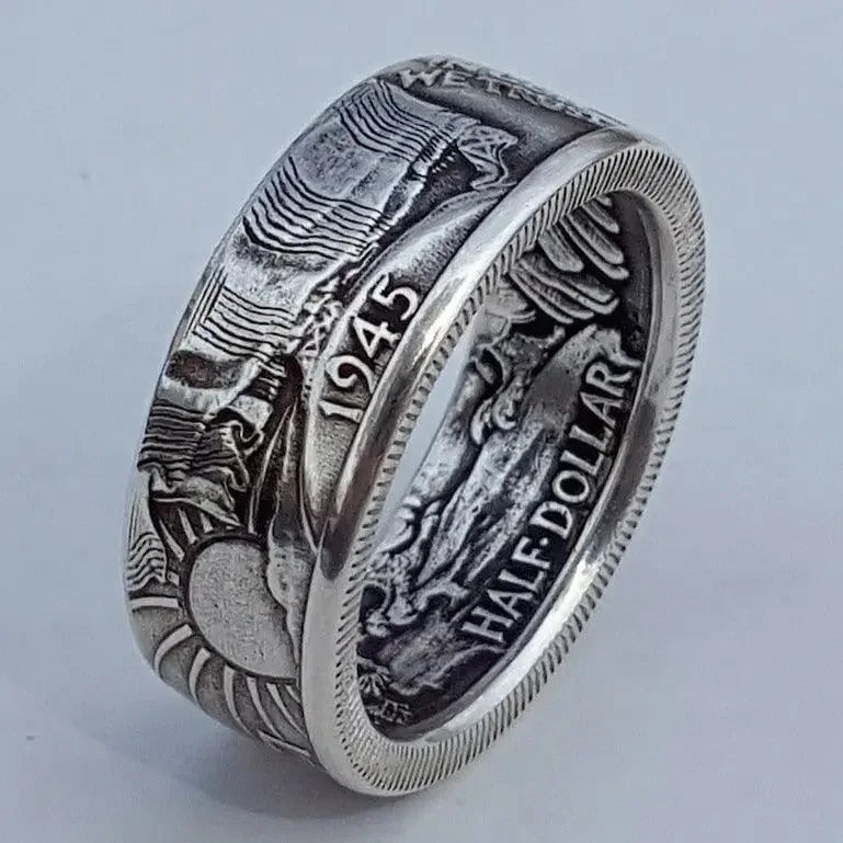 MOONBIFFY United States of America Brand Men Rings for Male Ring Jewelry Guerdelanoc