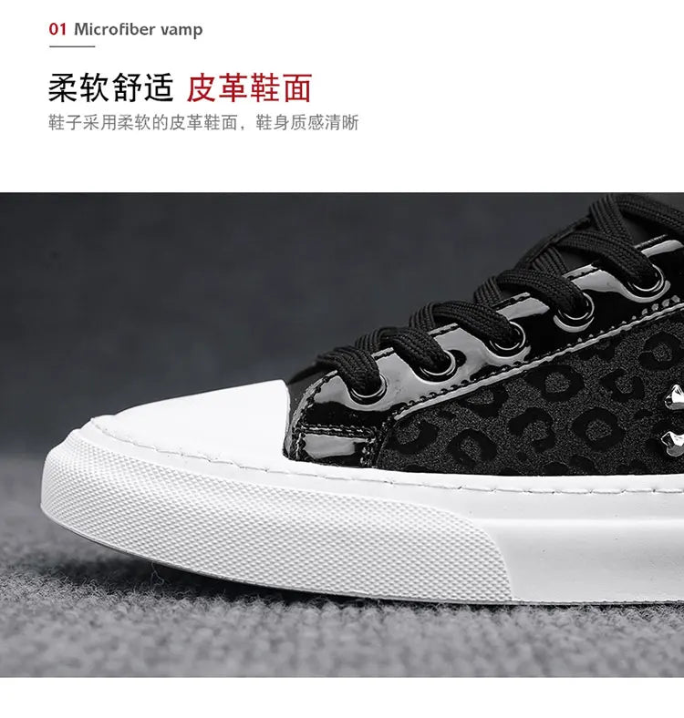 Men's Casual Skateboard Shoes Lightweight Breathable Sneakers