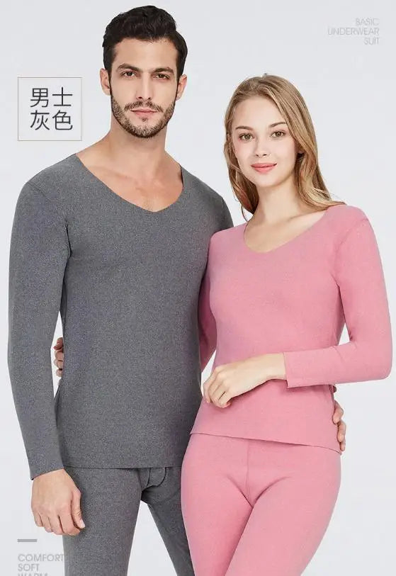 Thermal Underwear for Women + Men - 2 Pack Sets Ultra Soft Long Pajama