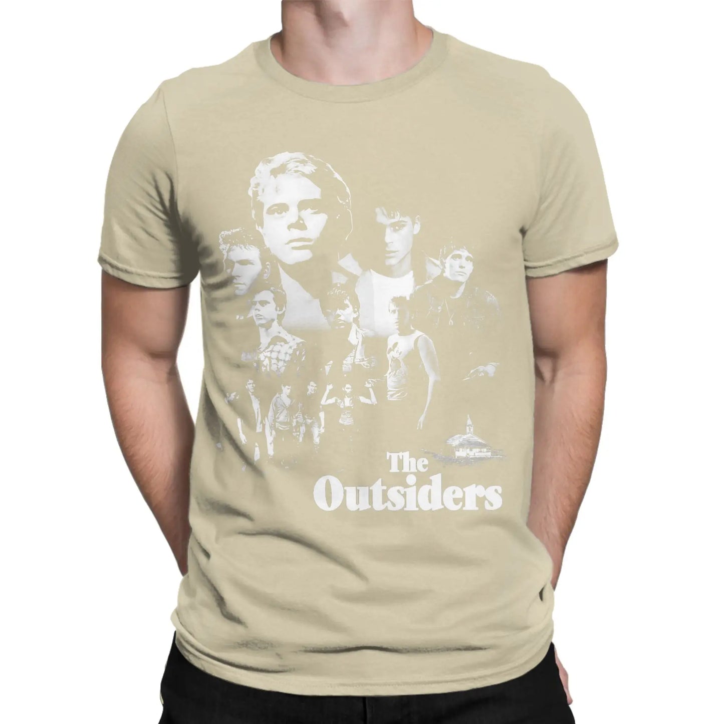 NONE The Outsiders 1983 Movie T Shirt for Men 100% Cotton