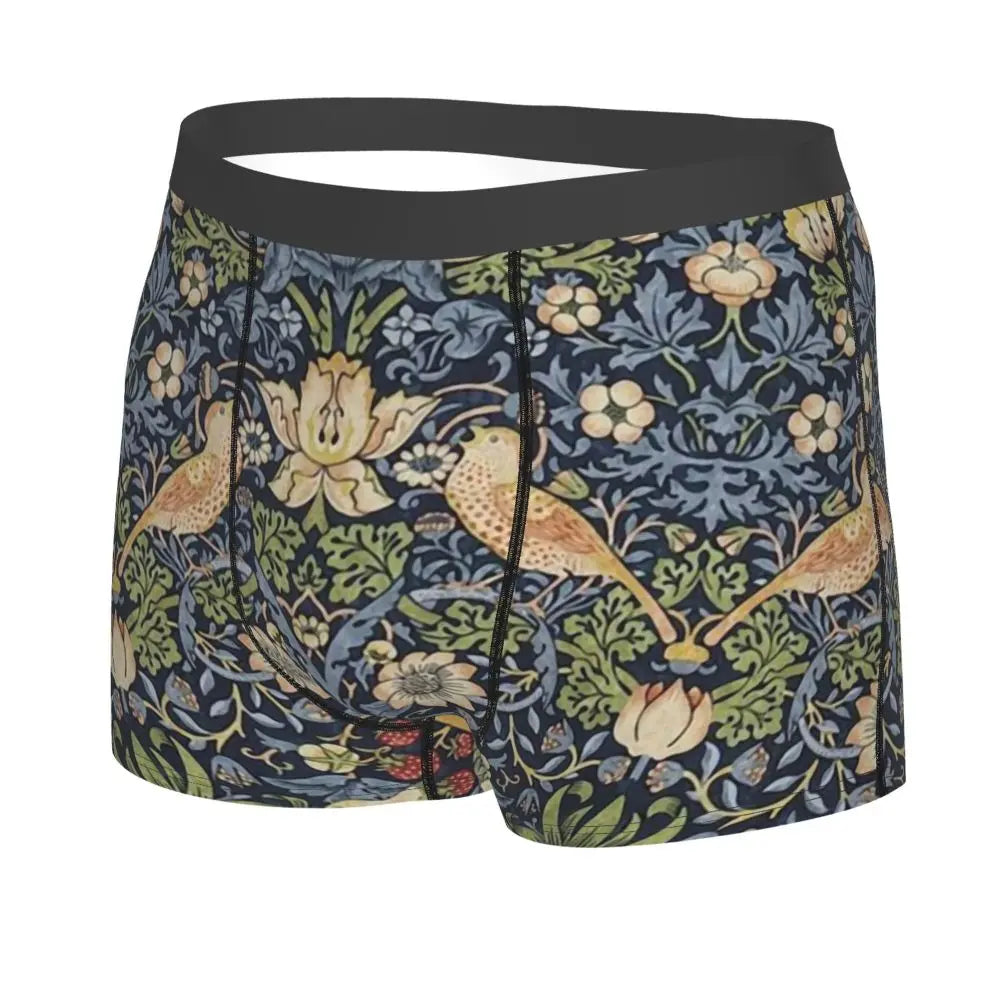 Breathable Cotton Polyester Boxer Shorts for Men