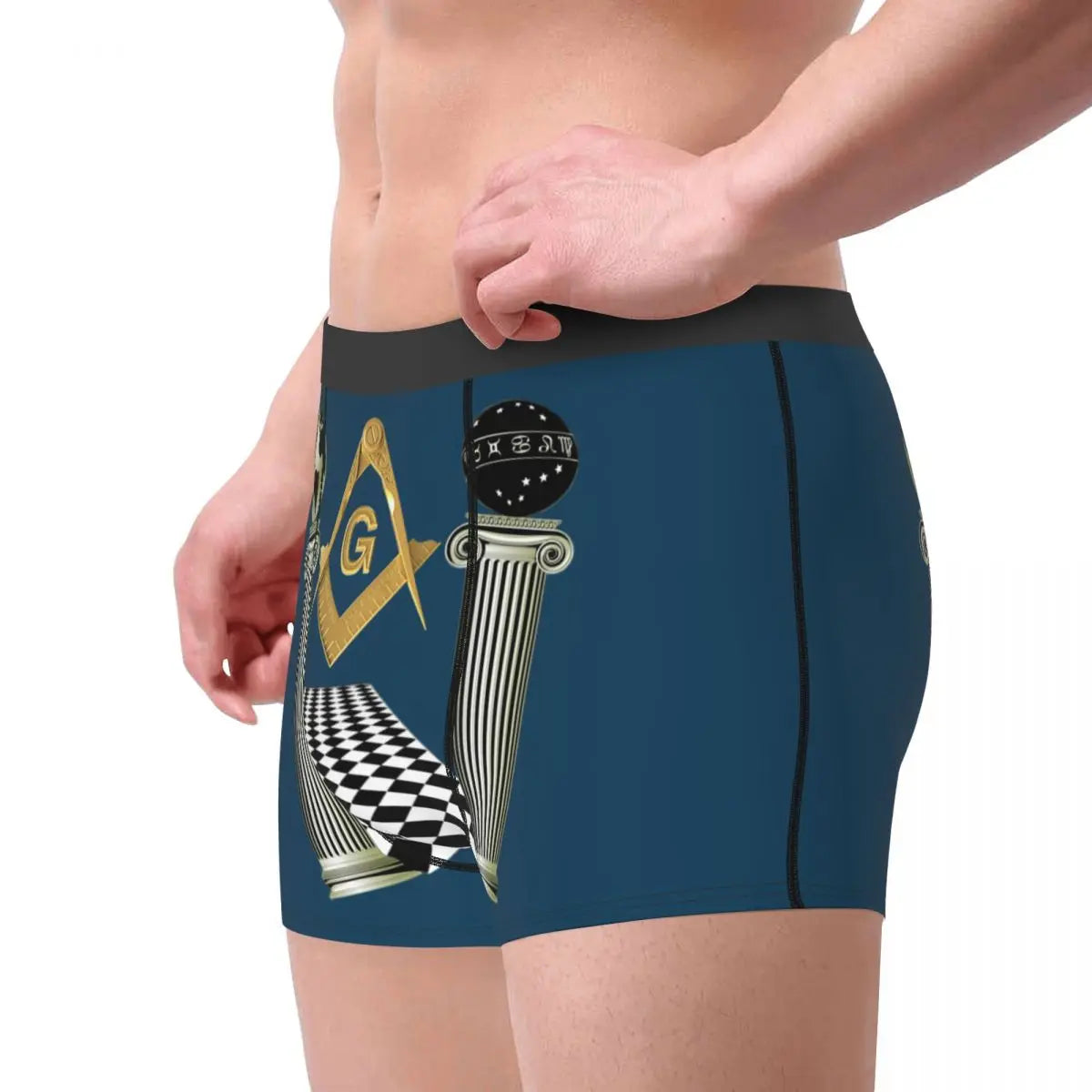 Breathable Gaianata Gemogoro Ghidra Masonic Freemason Briefs