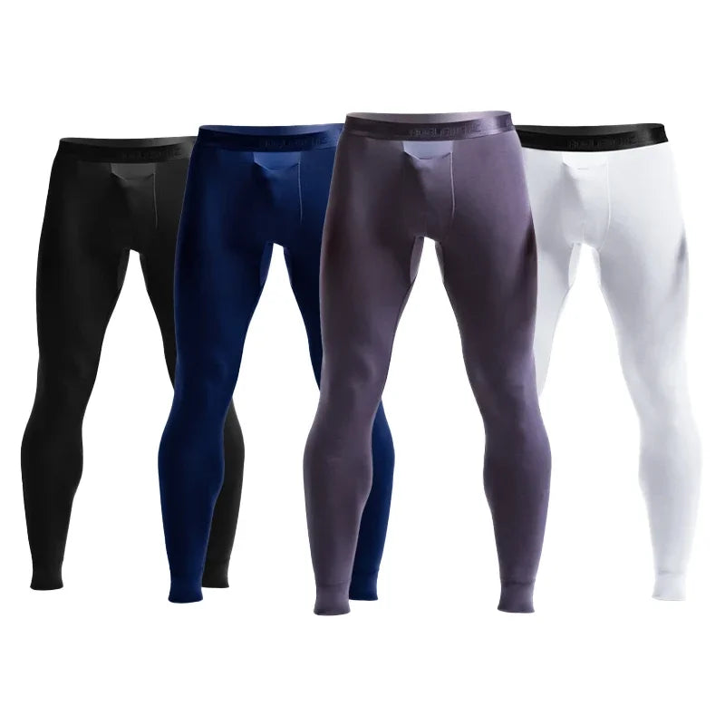 Thin Cotton Long Johns Men's Thermal Underwear