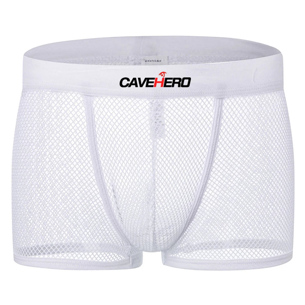 Transparent Mens Boxer Briefs by CAVEHERO