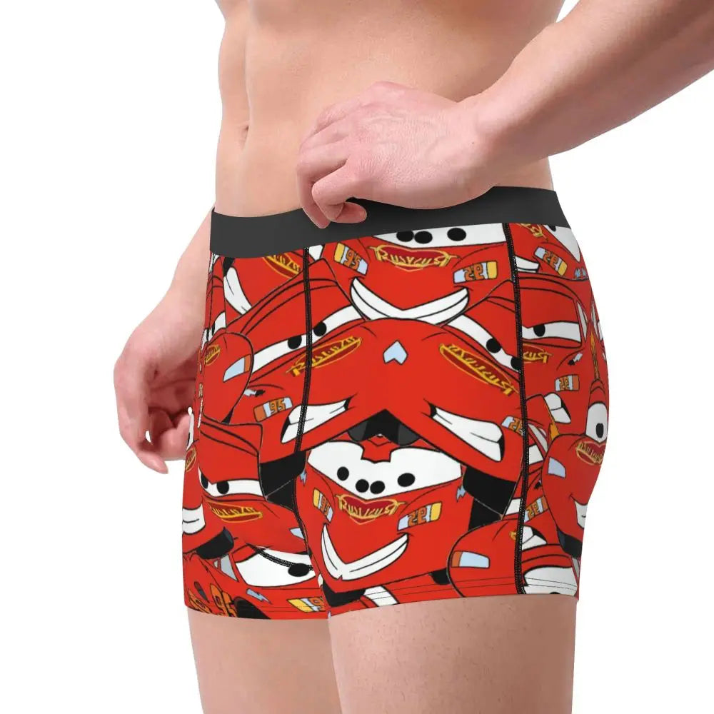 Lightning McQueen Cars Boxer Shorts for Men
