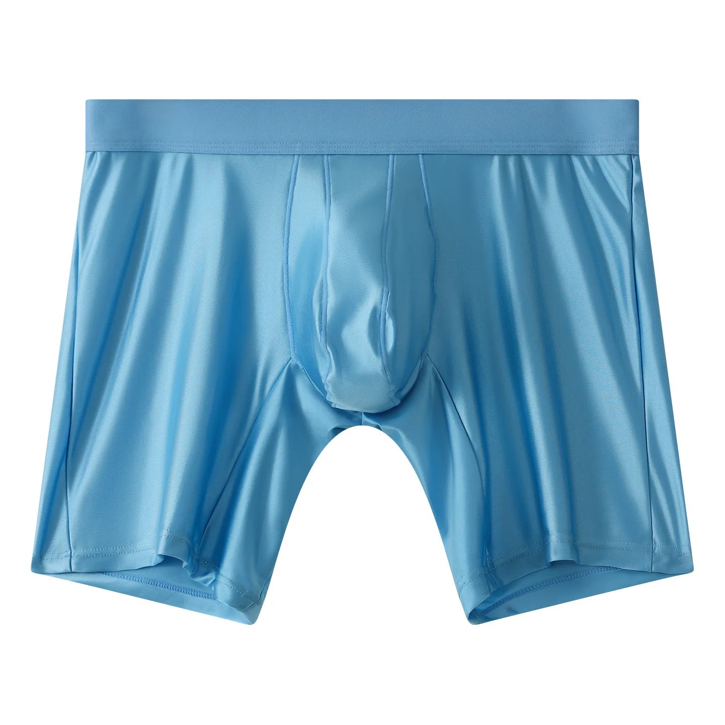 Men's Solid U Convex Pouch Boxer Shorts in Multiple Colors