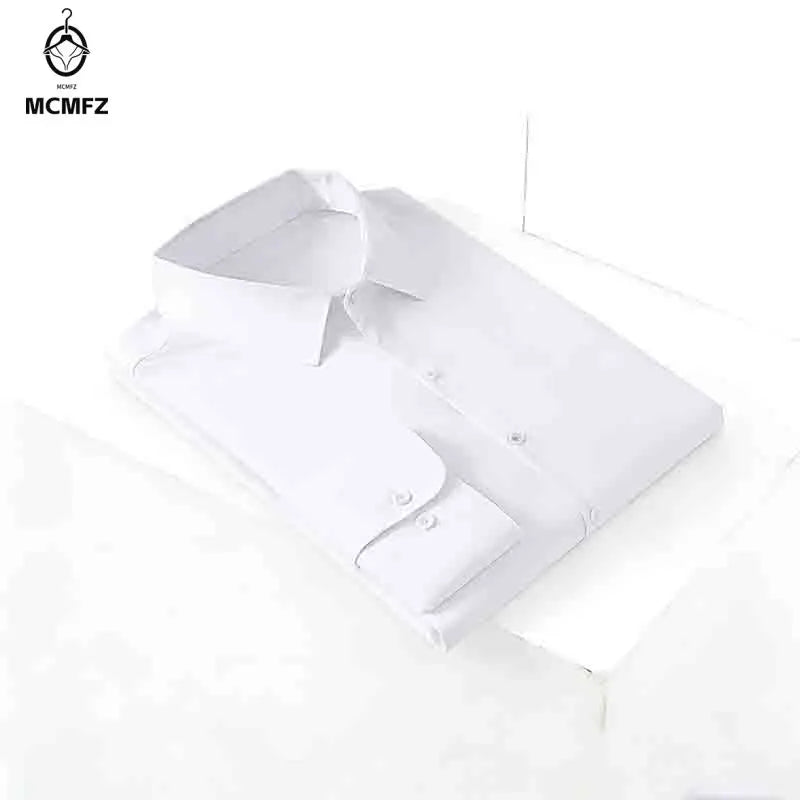 Men's Black Long Sleeve Button Down Dress Shirt