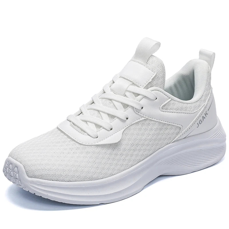 Mens Casual Lightweight Breathable Black Sneakers Size 49 50 51 52