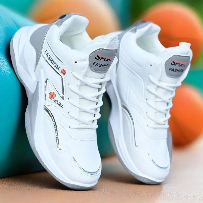 Men's High-Top Basketball Sneakers Breathable Sport Shoes