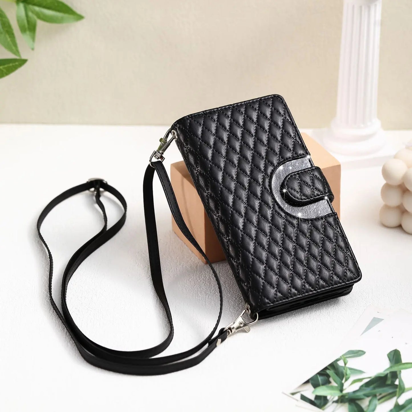 Flip Leather Case for iPhone 16 16e 15 14 13 12 11 8 7 Pro Max mini Plus