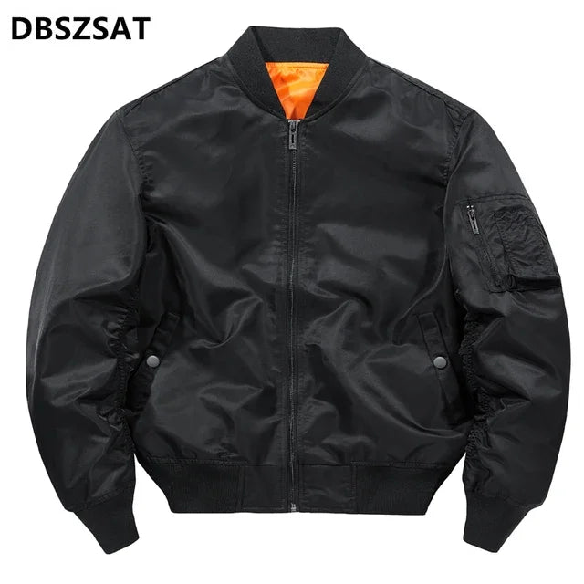 2027  Bomber Jacket Men Flight Jacket Pilot Air Force 6XL