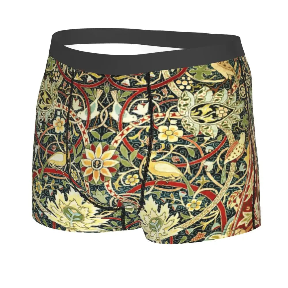 Breathable Cotton Polyester Boxer Shorts for Men