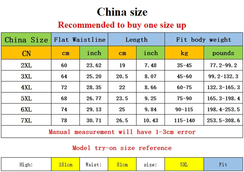 Men's Bamboo Fiber Boxer Shorts Plus Size 2XL-7XL