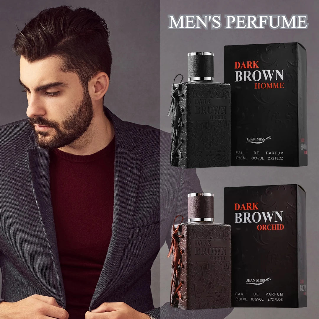 80ml Dark Brown Orchid Eau De Parfum for Men and Women